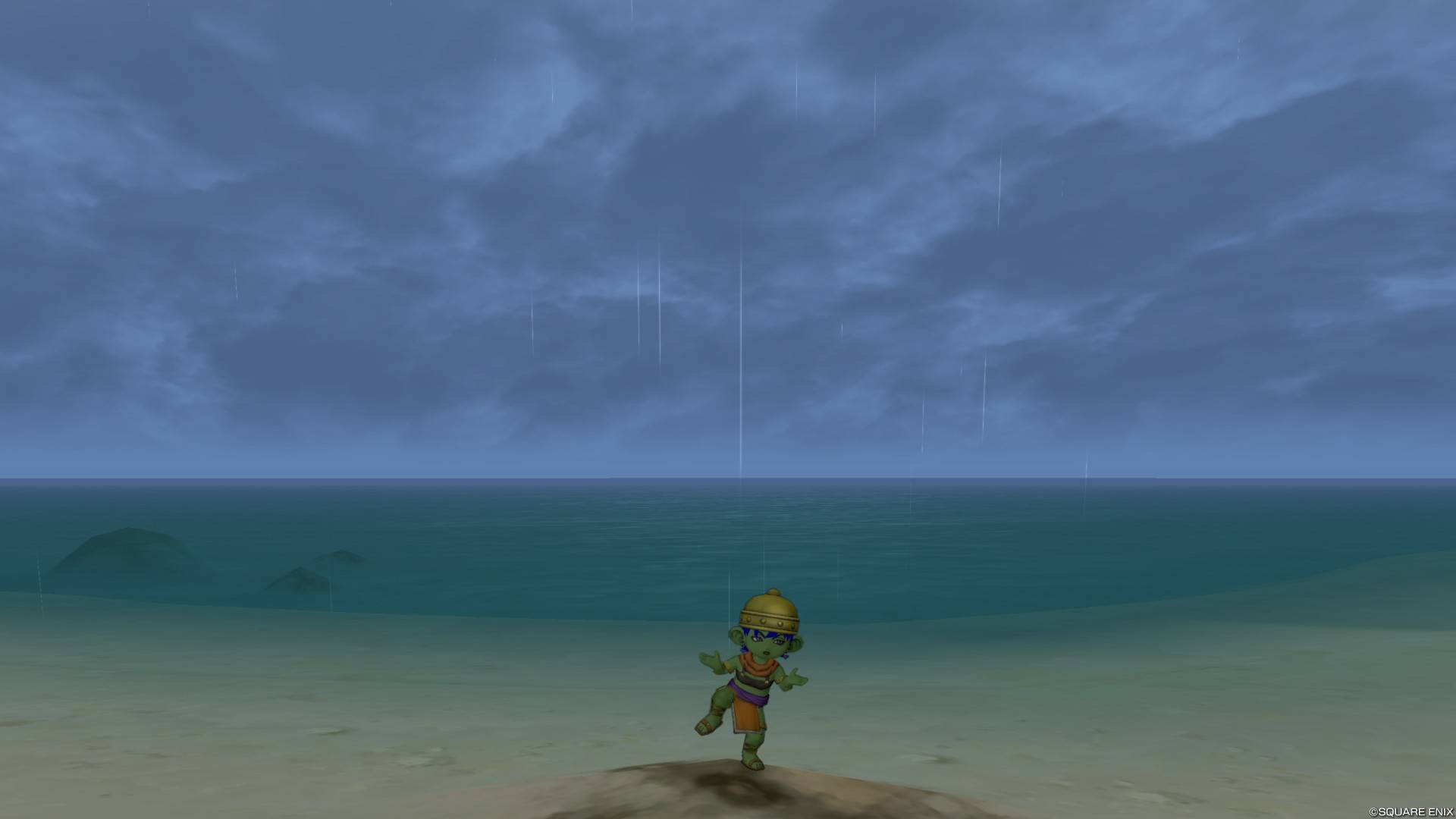 海上に浮かぶ夢幻郷を見たい