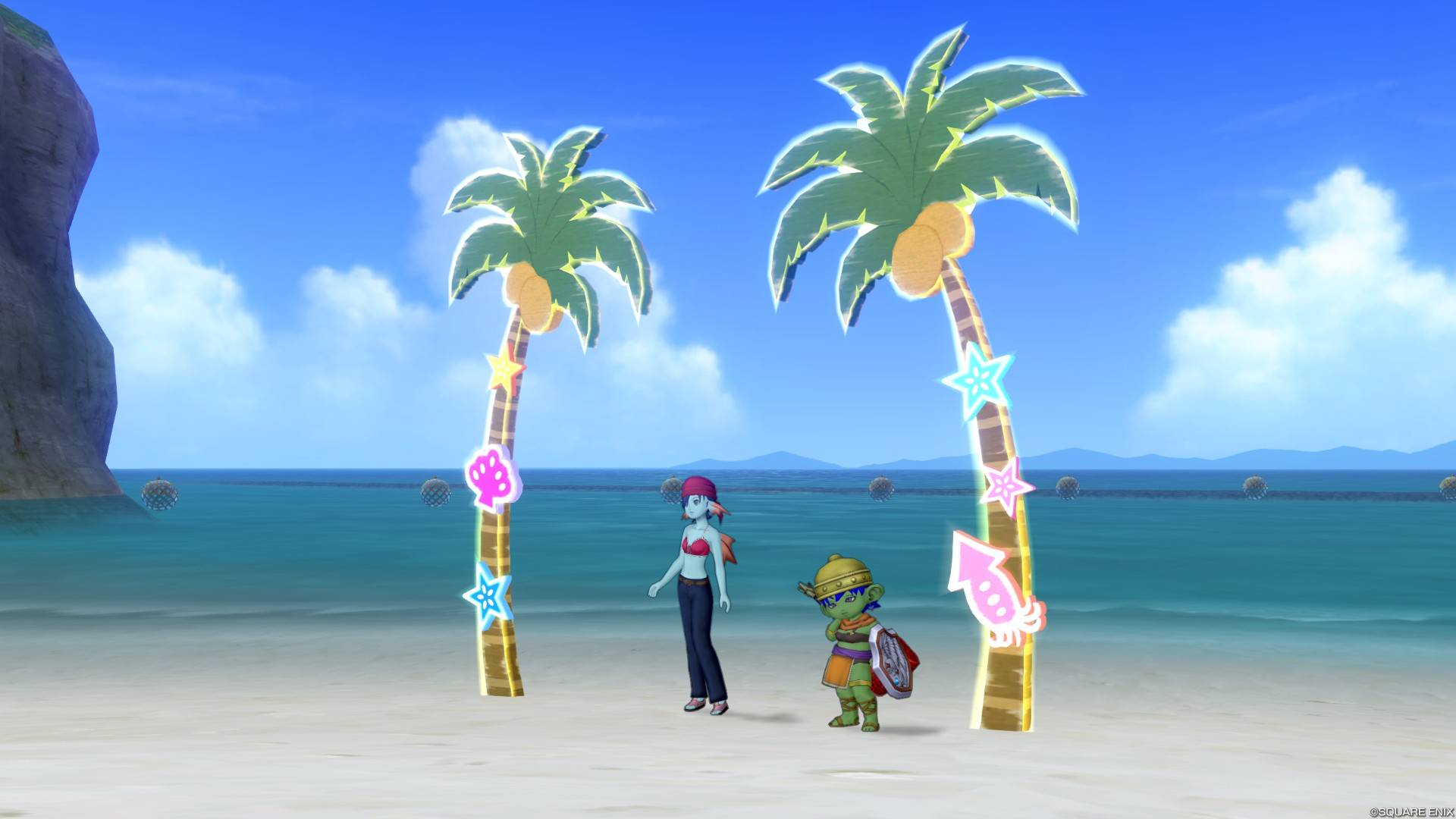 夏の装いのジュレット
