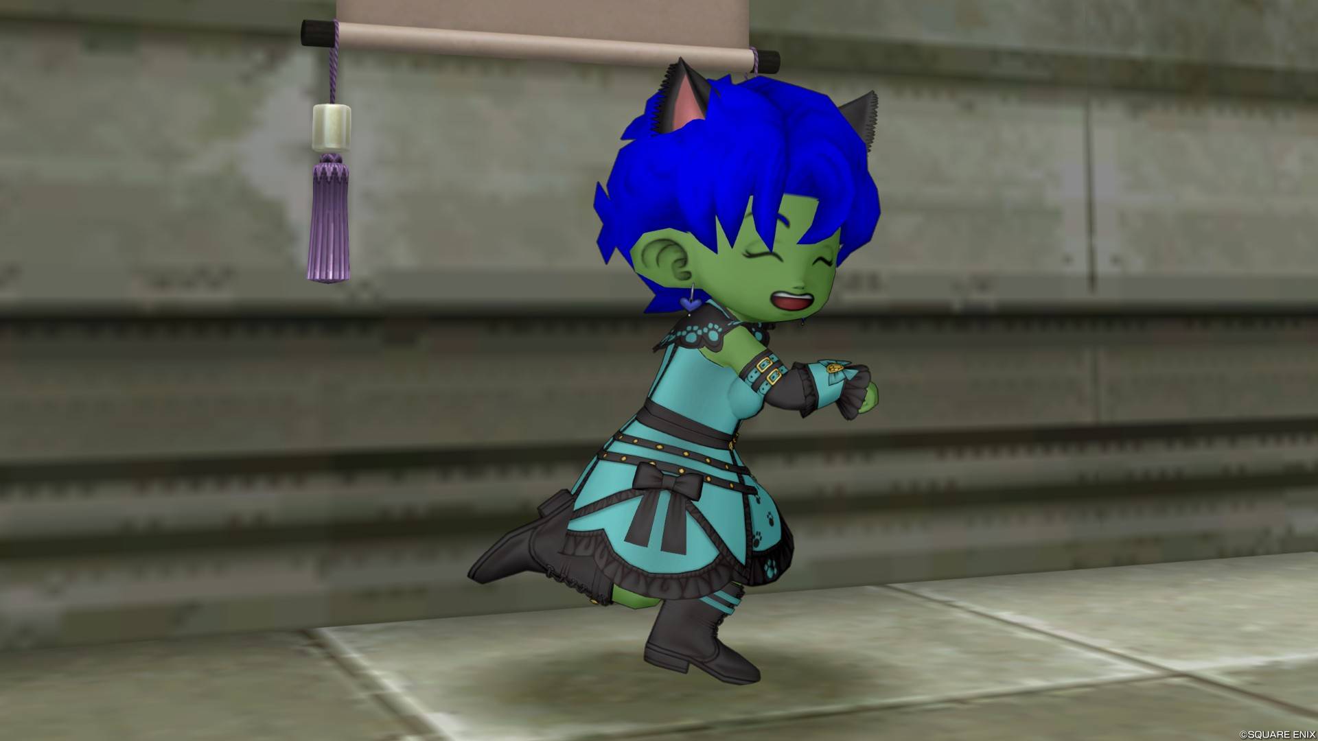 きまぐれ猫ドレス
