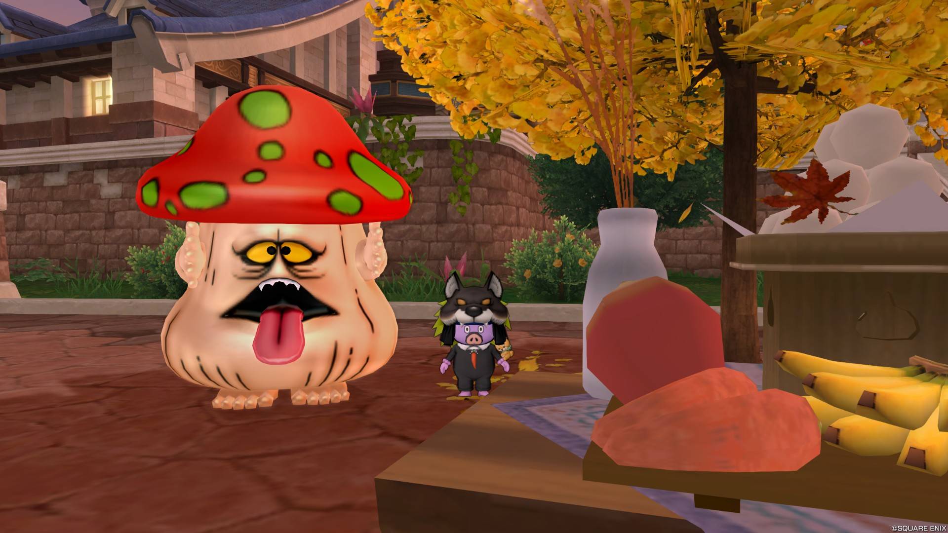 秋の装いのレンドア