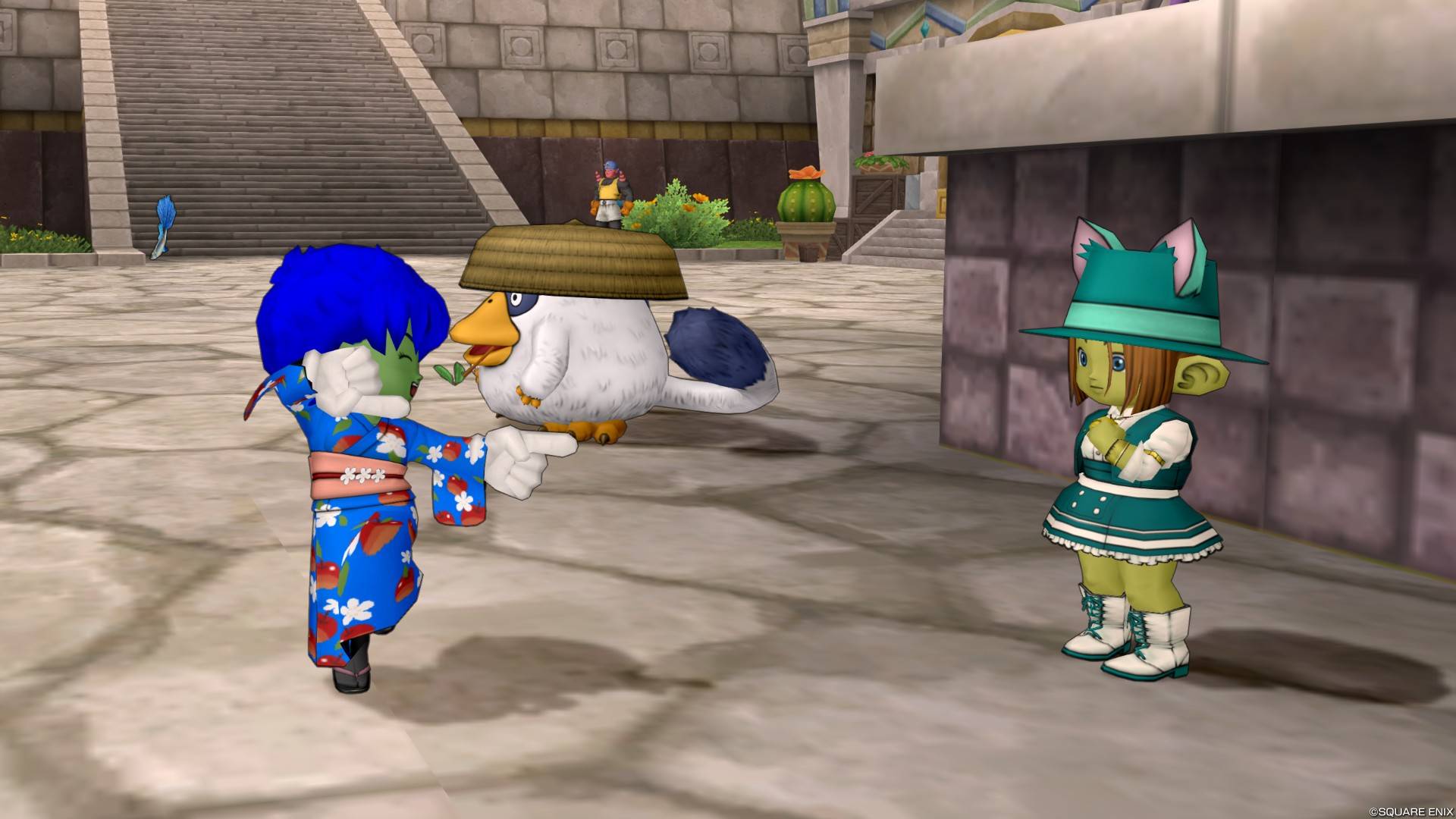 旅の覇者モンジと大会係員ツムム 旅の覇者モンジと大会係員ツムム