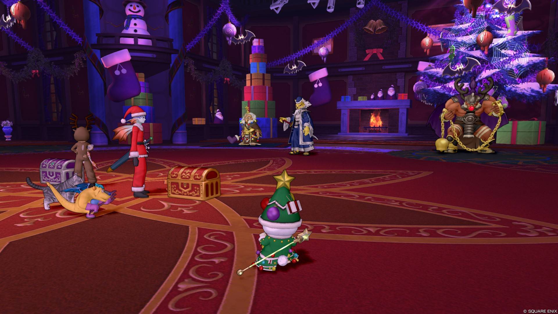 帝国の闇サンタたち（戦闘後）