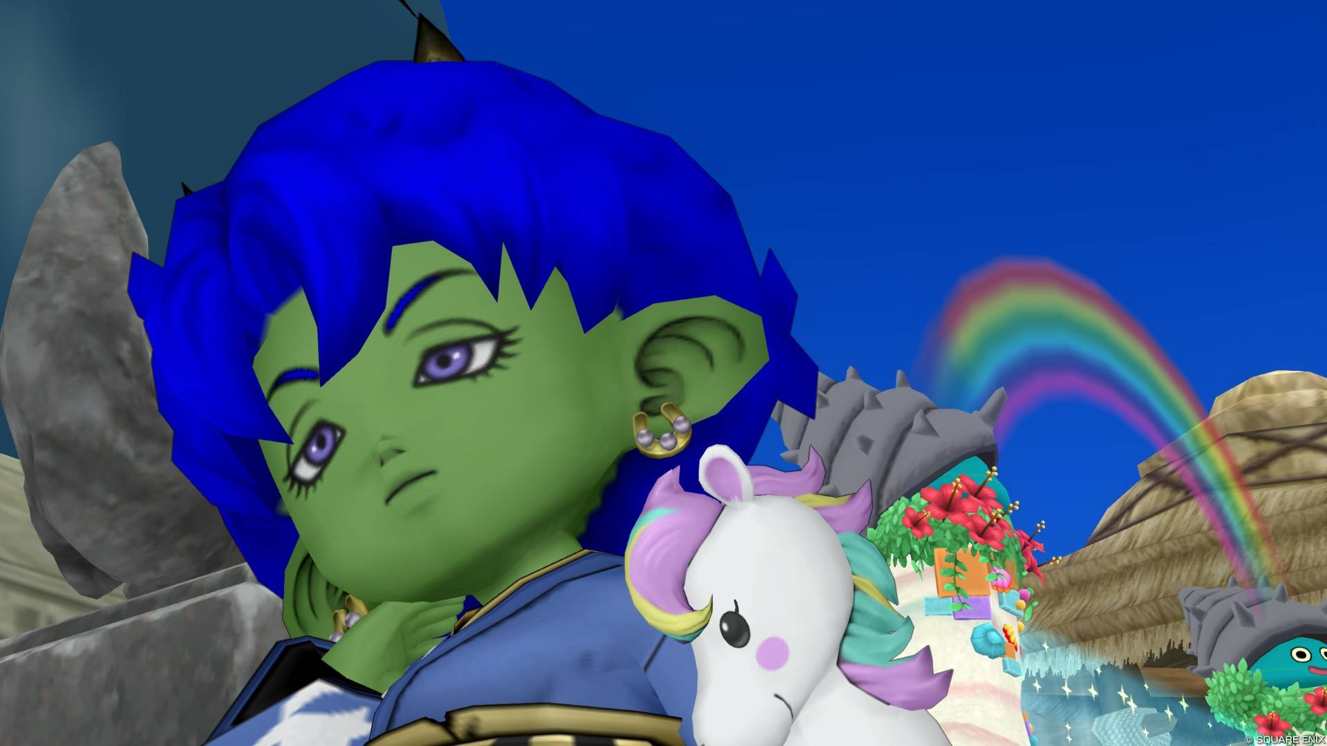 馬蹄のイヤリング