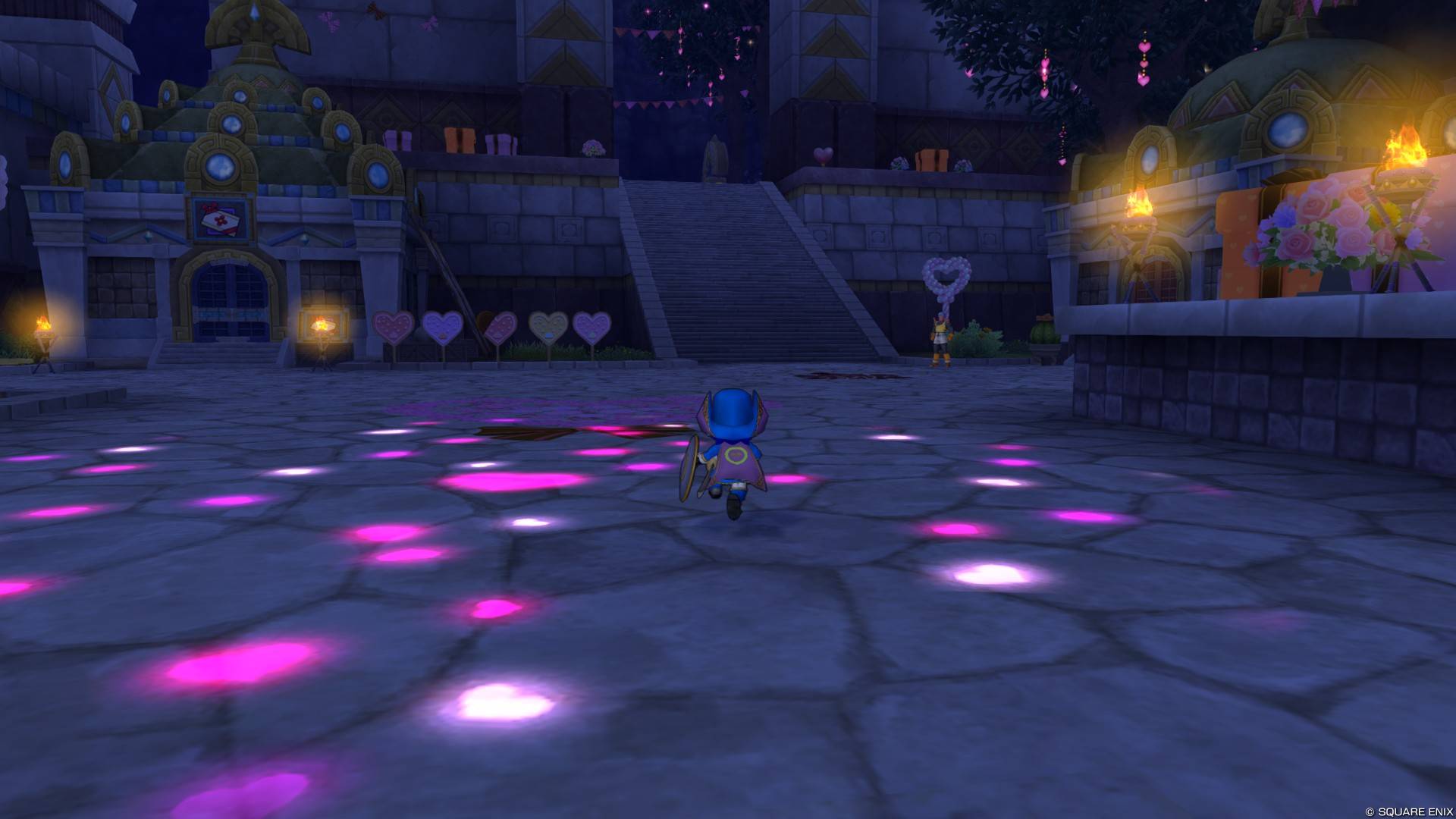 バレンタインの装いのガタラ