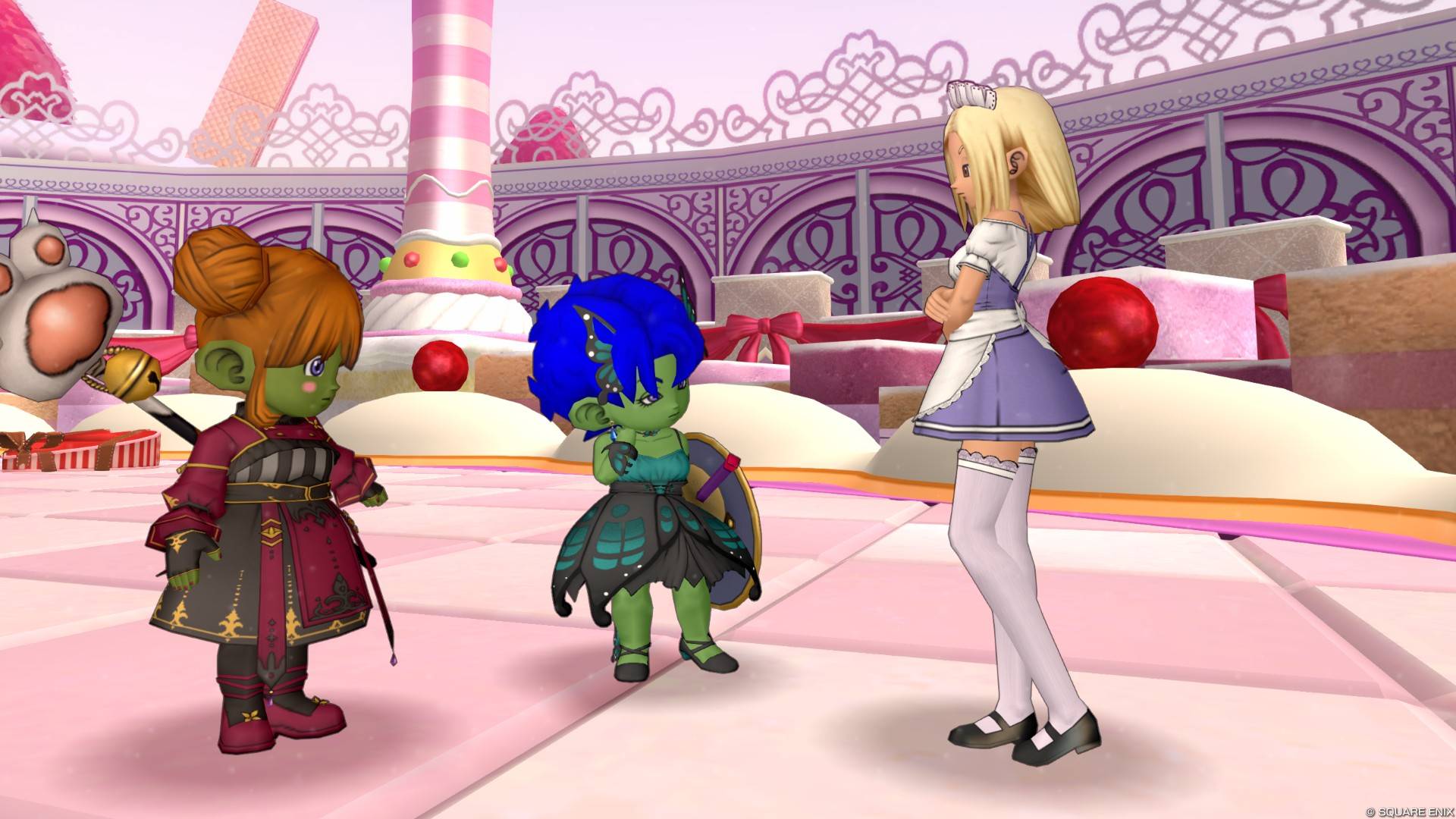 バタフライスカート衣装