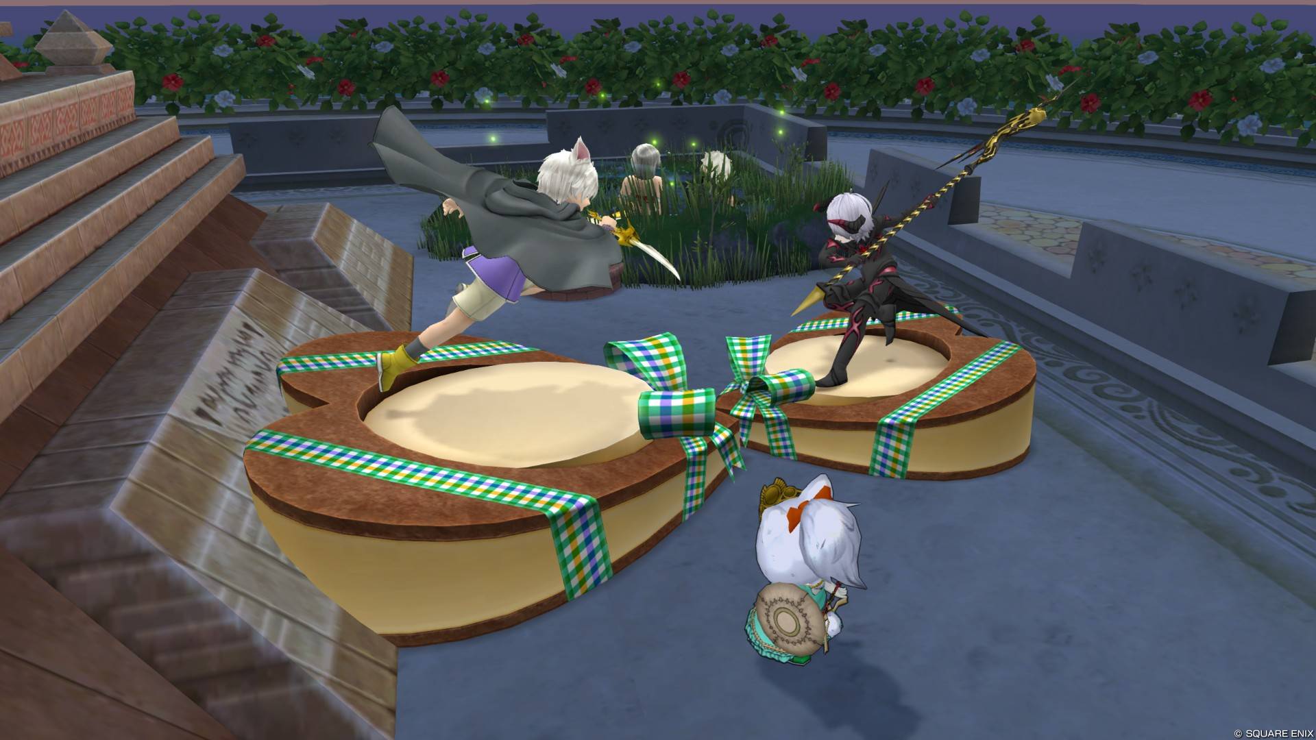 ホワイトデーの像