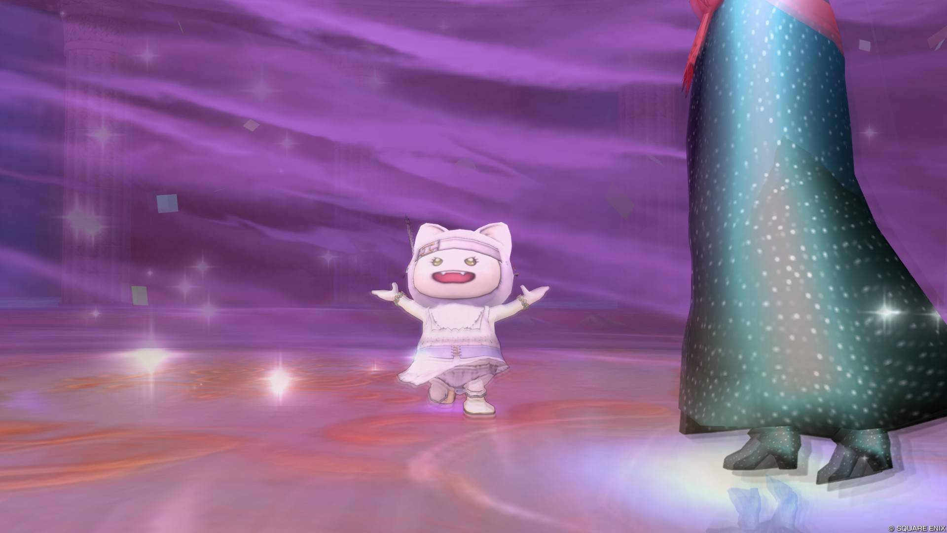 ダークテンペストの中余裕のアクロバットスター