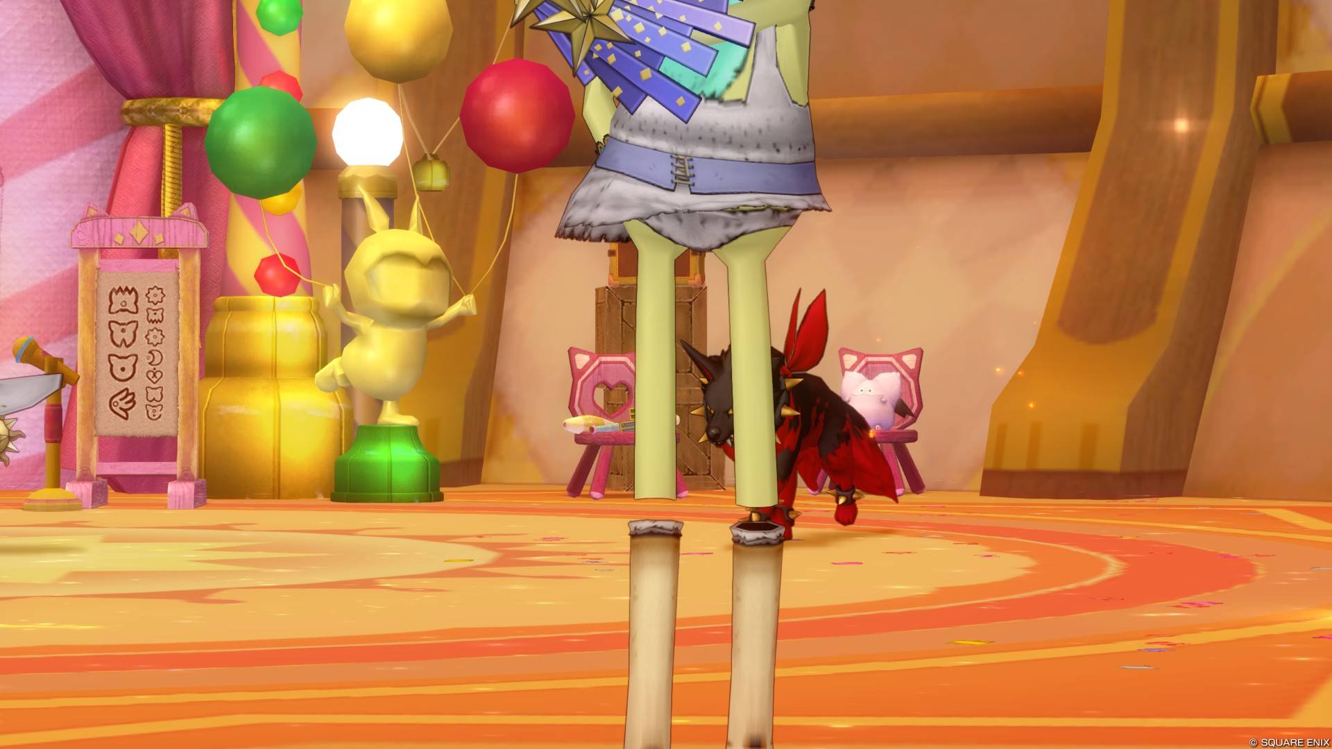 膝が外れている！