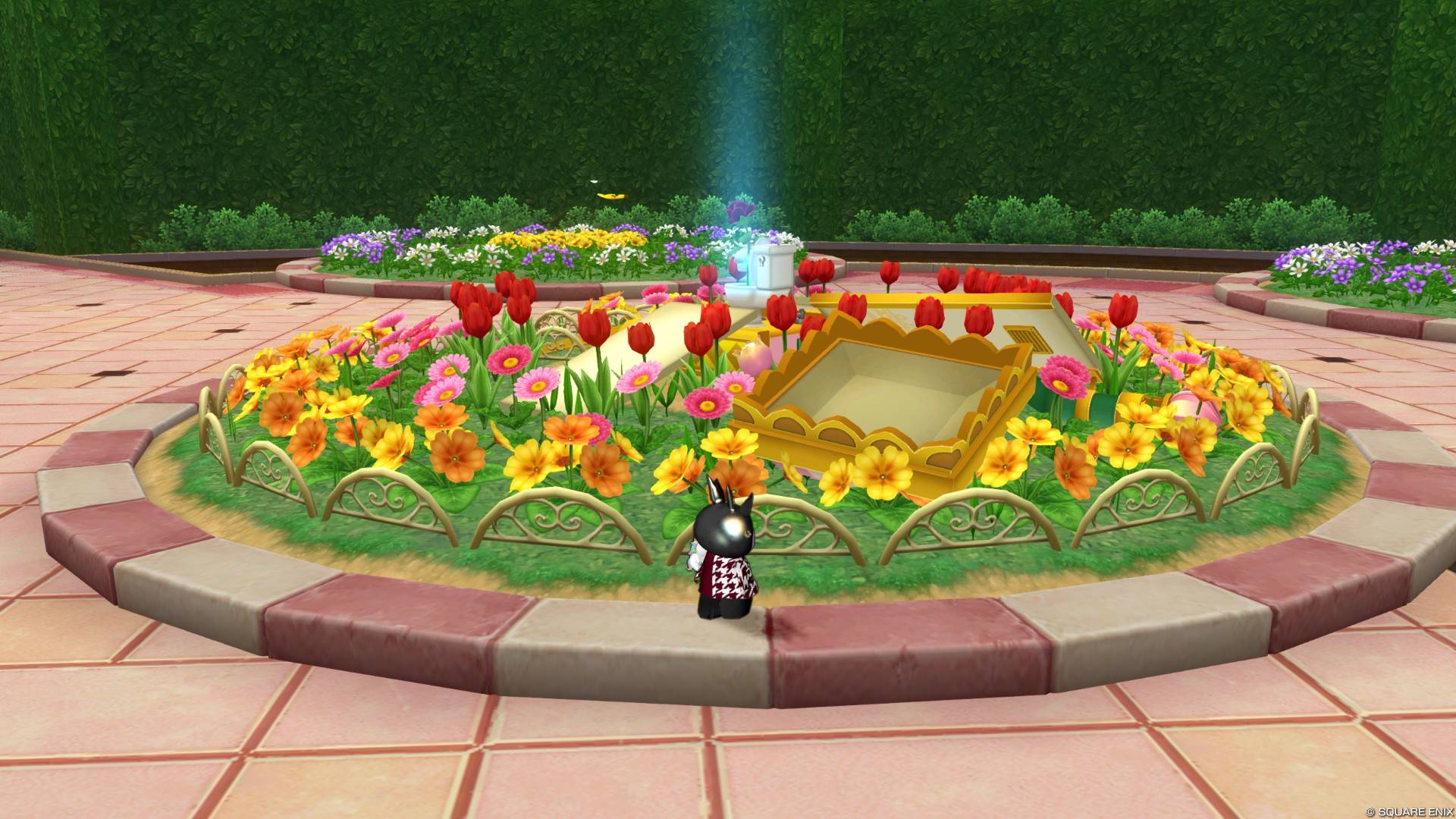 花摘みギルド　後ろから