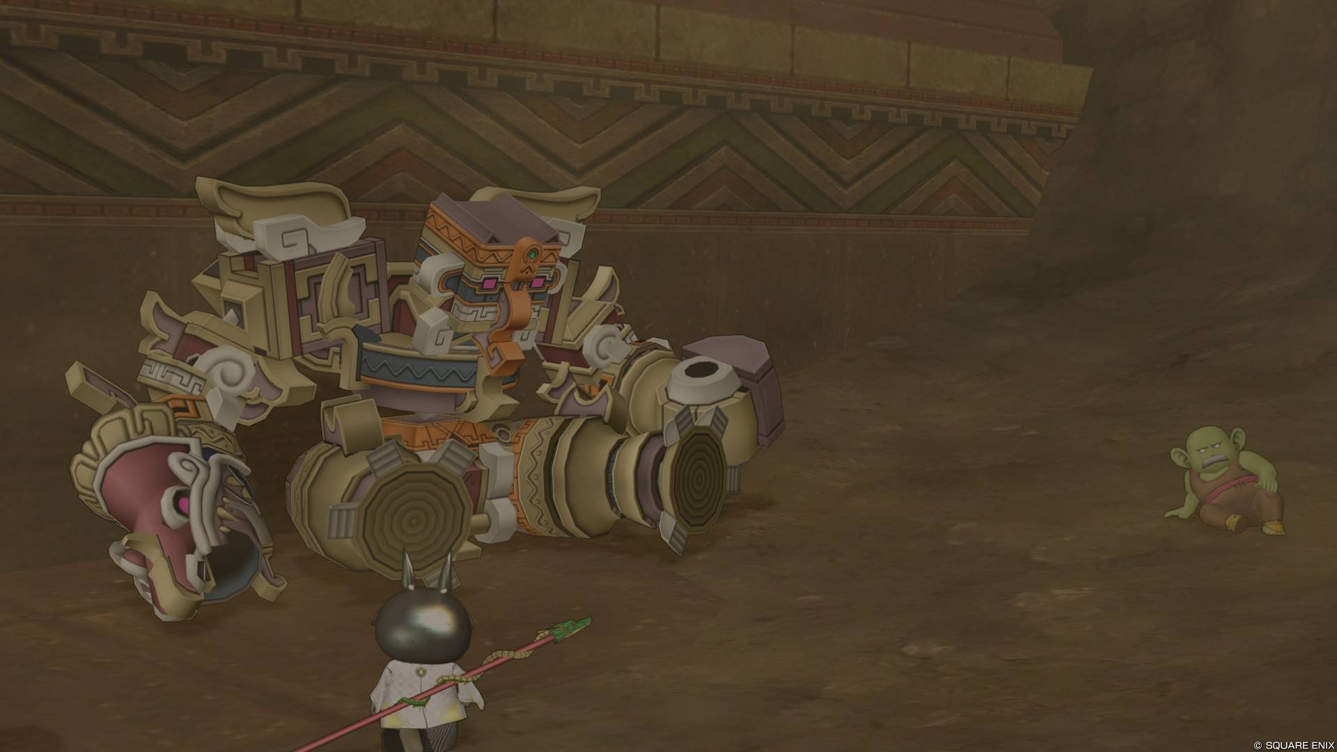 防衛魔神兵とバフチョ