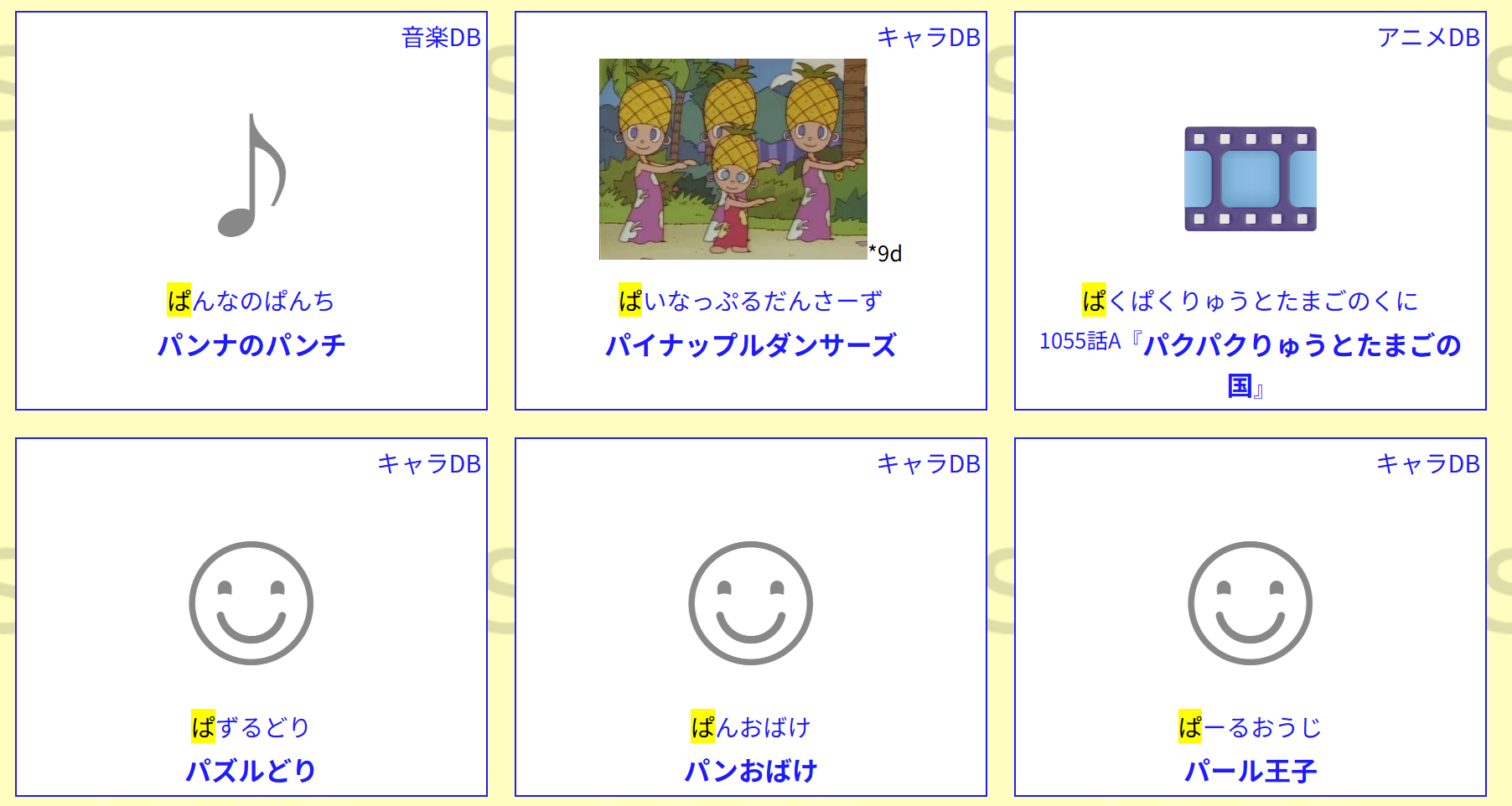 画像がないときのプレースホルダ